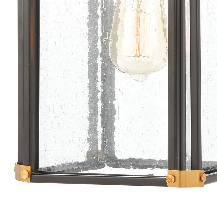 Elk Lighting 46721/1  Vincentown Outdoor Matte Black
