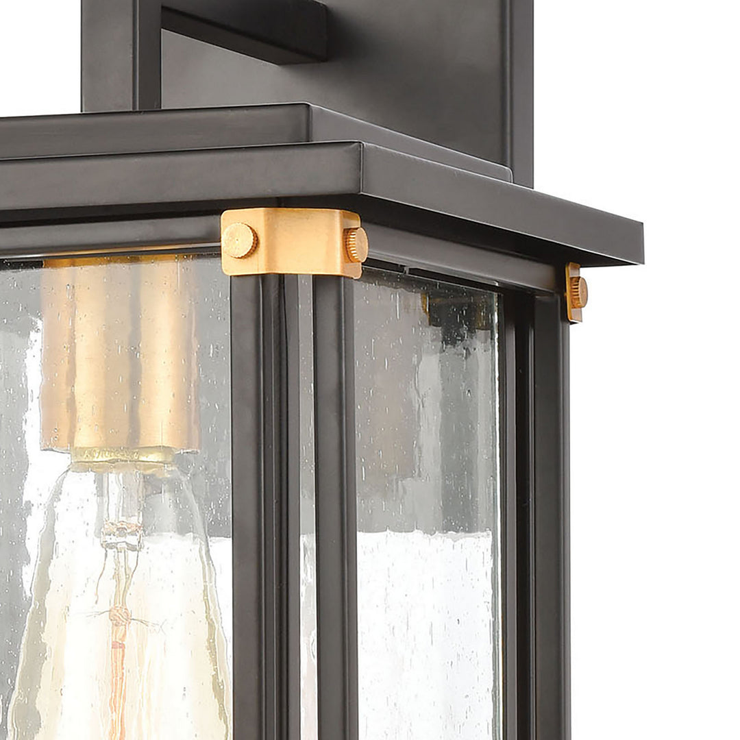Elk Lighting 46721/1  Vincentown Outdoor Matte Black