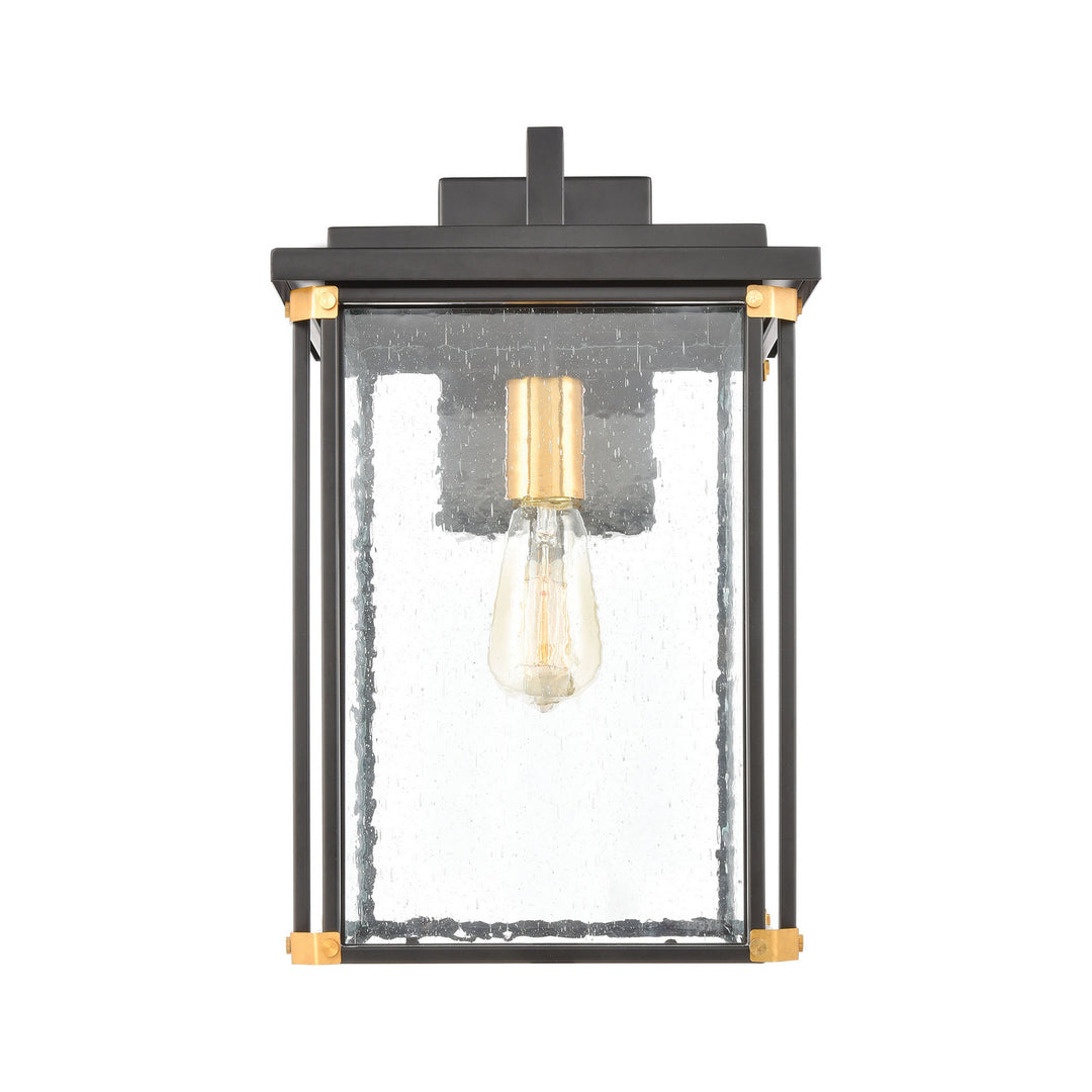 Elk Lighting 46722/1  Vincentown Outdoor Matte Black