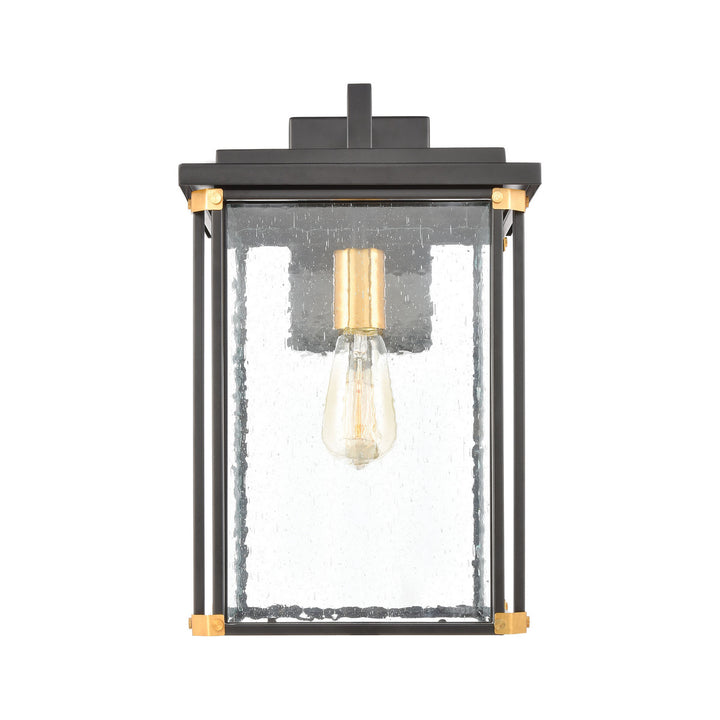 Elk Lighting 46722/1  Vincentown Outdoor Matte Black