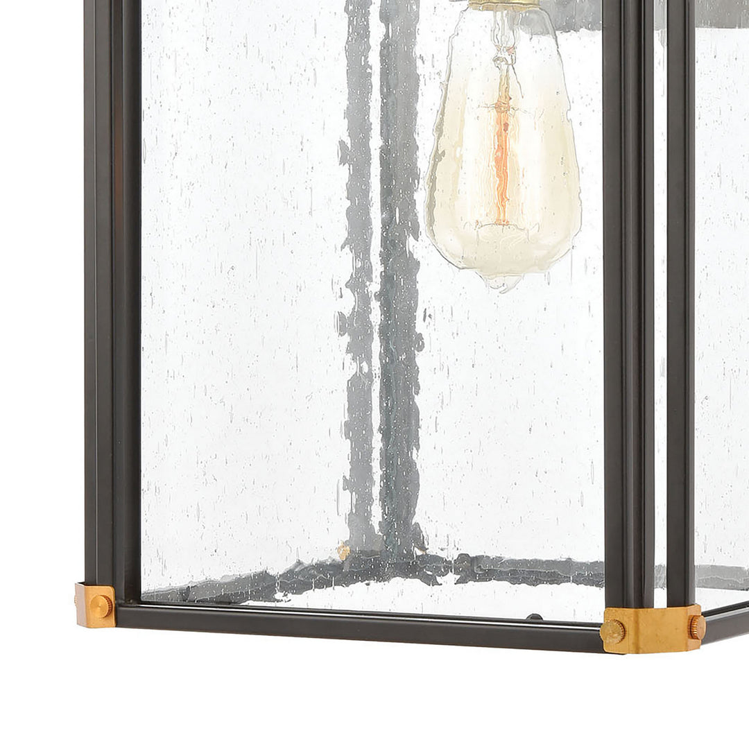 Elk Lighting 46722/1  Vincentown Outdoor Matte Black