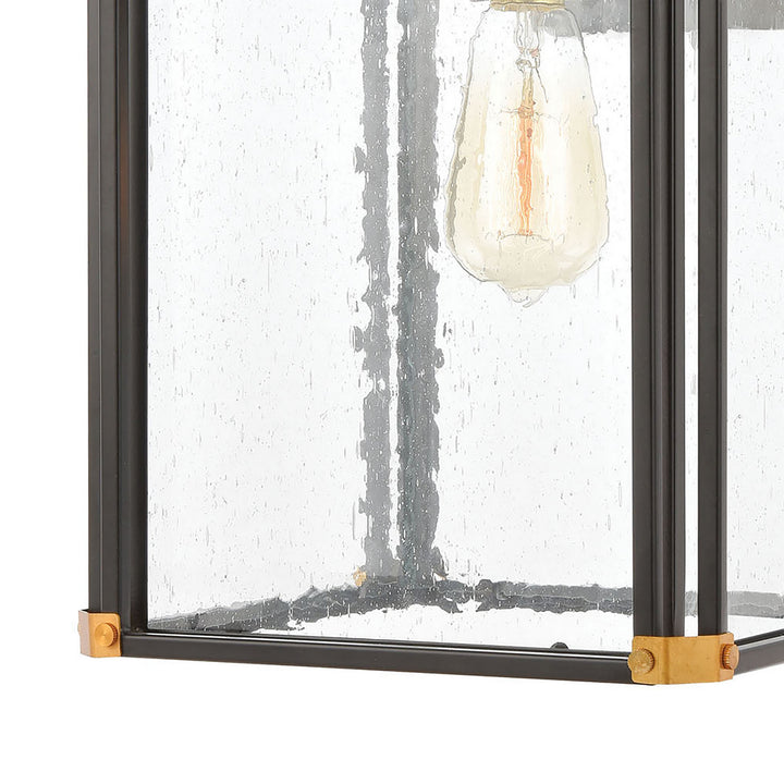 Elk Lighting 46722/1  Vincentown Outdoor Matte Black