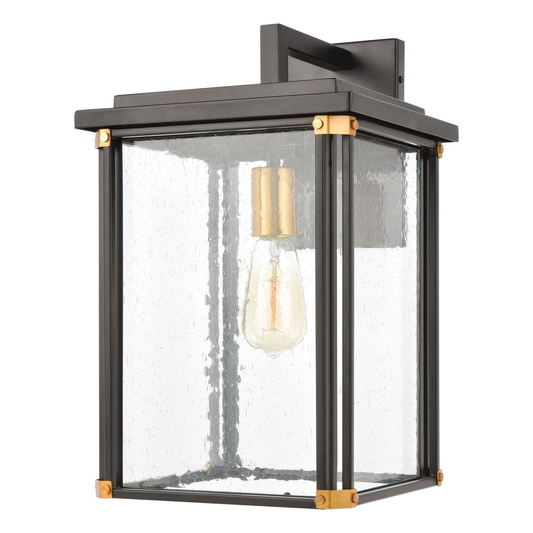 Elk Lighting 46722/1  Vincentown Outdoor Matte Black