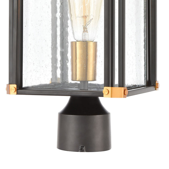 Elk Lighting 46724/1  Vincentown Outdoor Matte Black