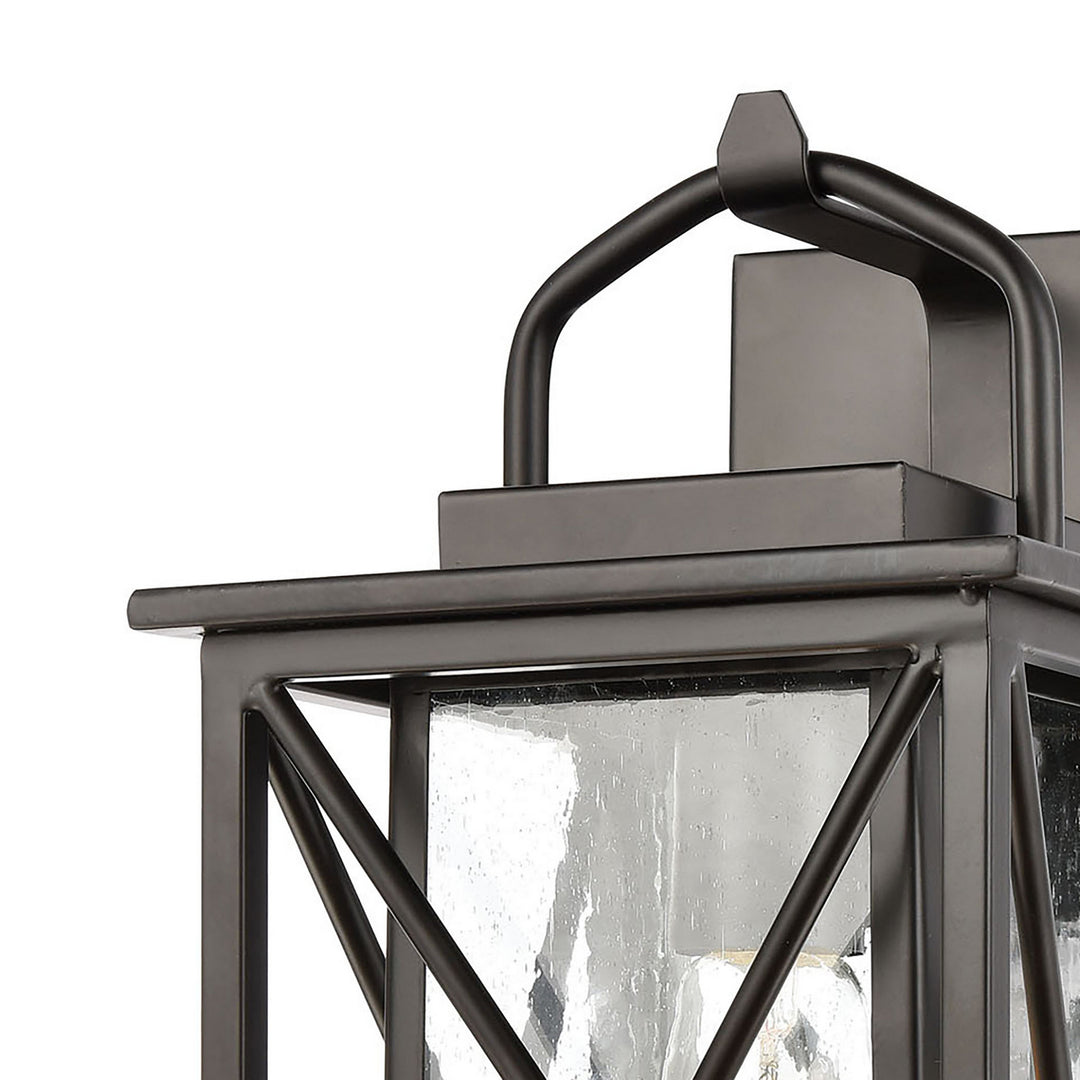 Elk Lighting 46750/1  Carriage Light Outdoor Matte Black