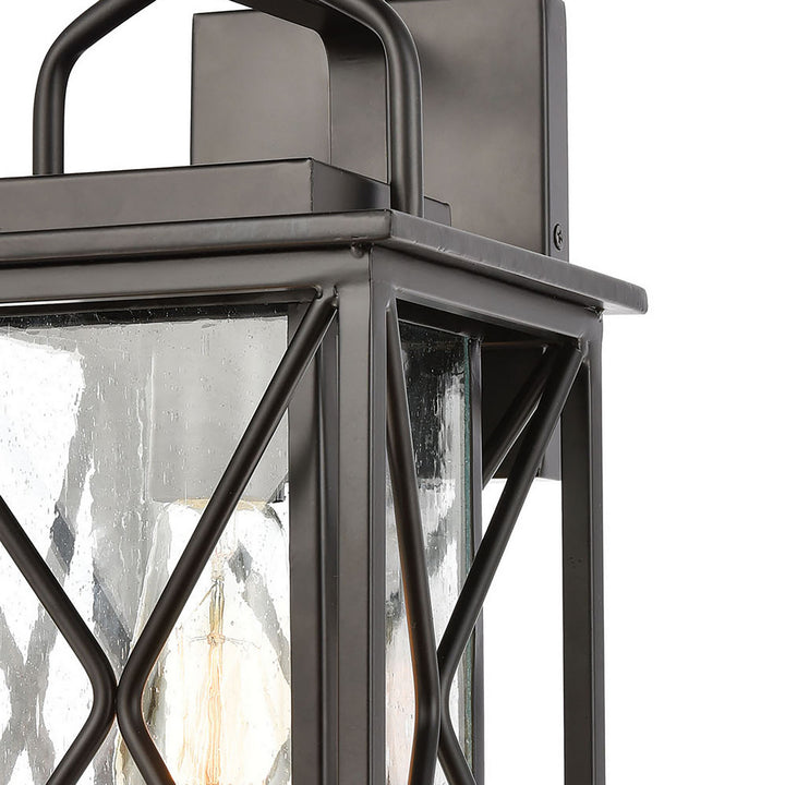 Elk Lighting 46750/1  Carriage Light Outdoor Matte Black