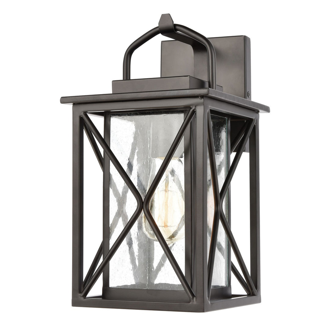 Elk Lighting 46750/1  Carriage Light Outdoor Matte Black