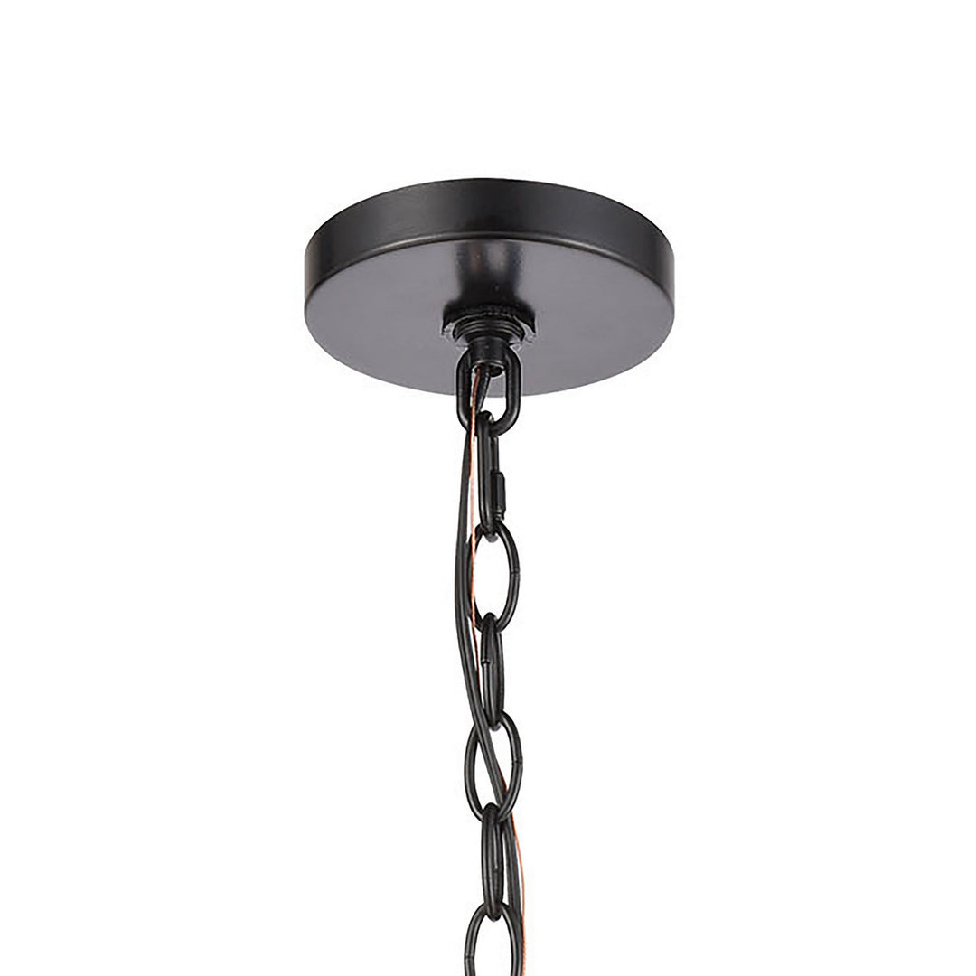 Elk Lighting 46753/1  Carriage Light Outdoor Matte Black