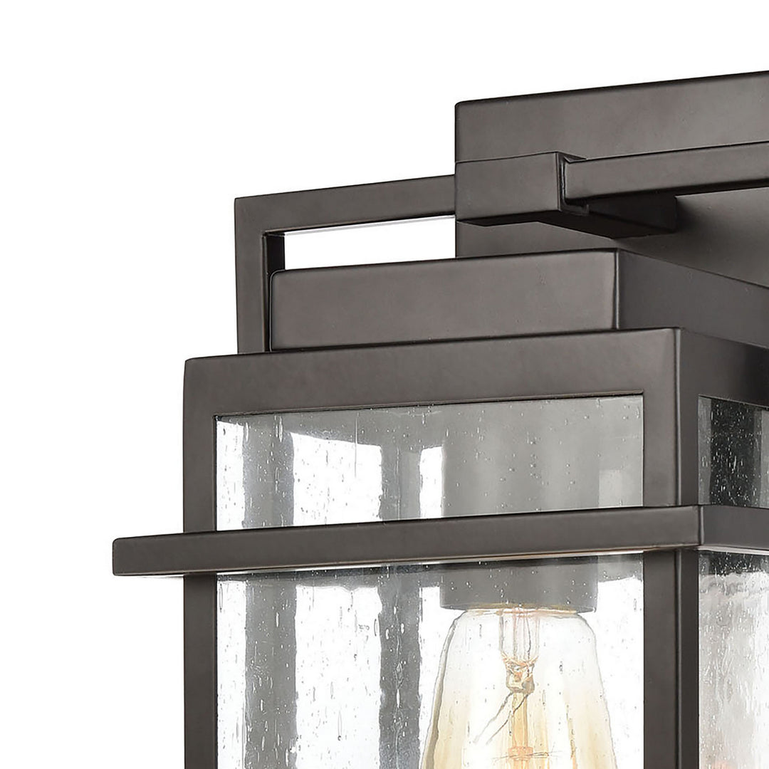 Elk Lighting 46760/1  Breckenridge Outdoor Matte Black