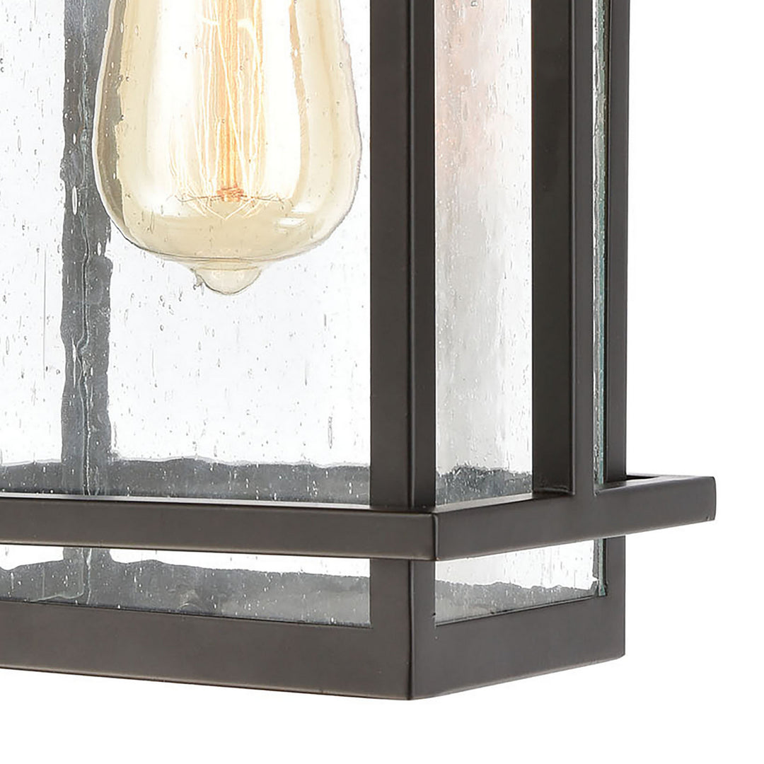Elk Lighting 46760/1  Breckenridge Outdoor Matte Black