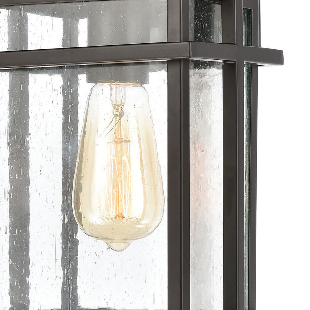 Elk Lighting 46760/1  Breckenridge Outdoor Matte Black