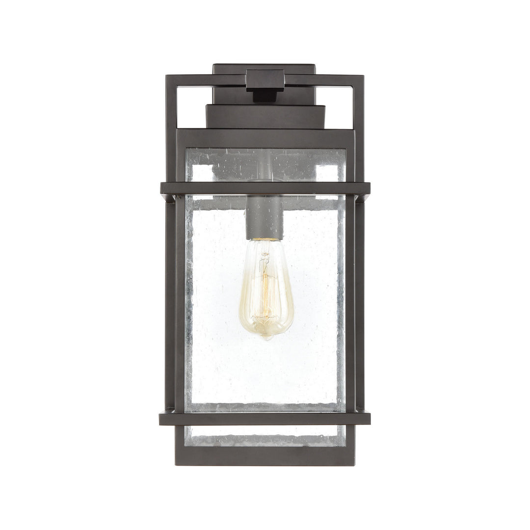 Elk Lighting 46761/1  Breckenridge Outdoor Matte Black