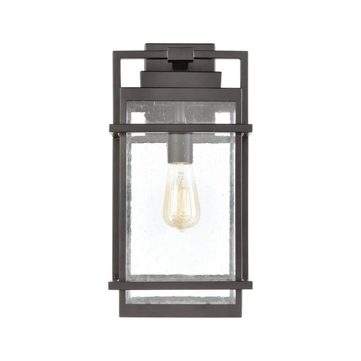 Elk Lighting 46761/1  Breckenridge Outdoor Matte Black