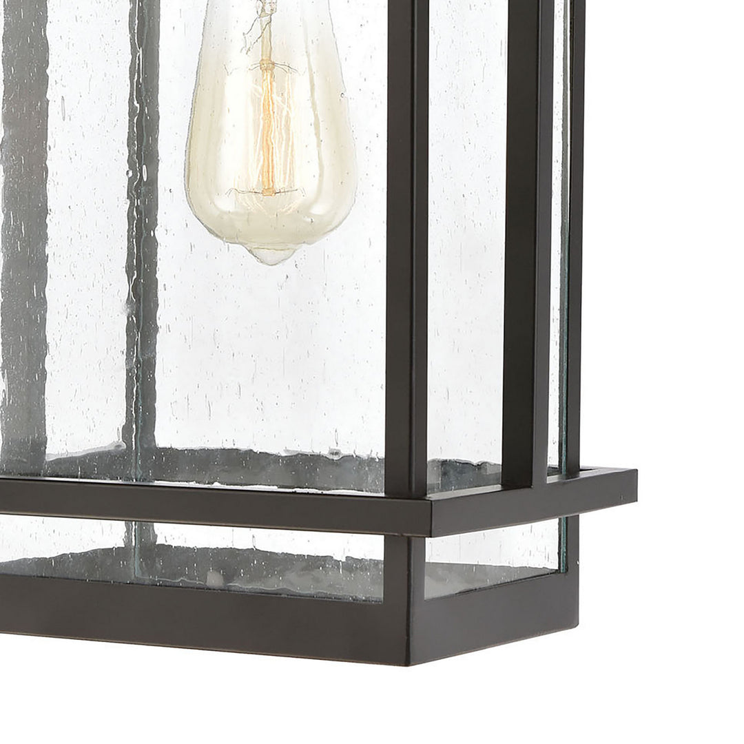 Elk Lighting 46761/1  Breckenridge Outdoor Matte Black