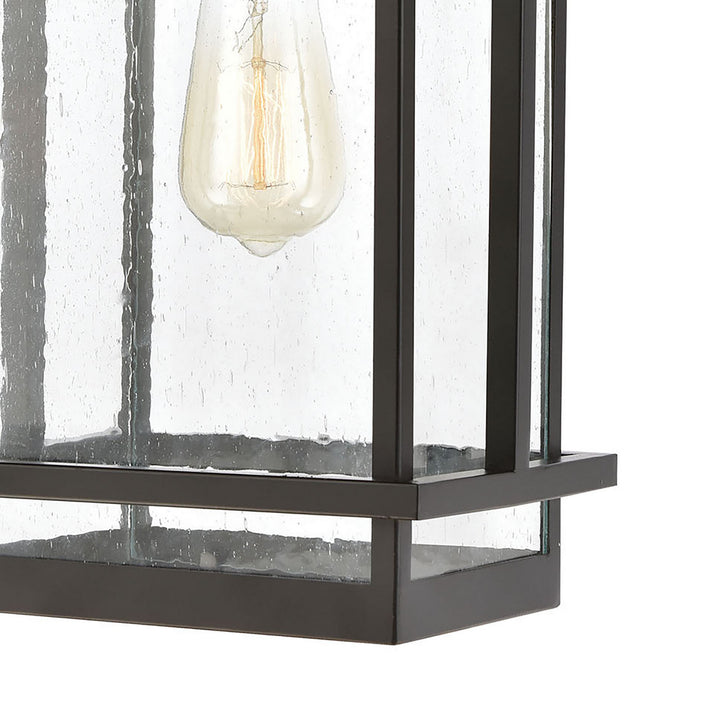 Elk Lighting 46761/1  Breckenridge Outdoor Matte Black