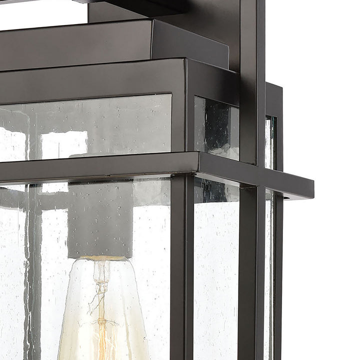 Elk Lighting 46761/1  Breckenridge Outdoor Matte Black