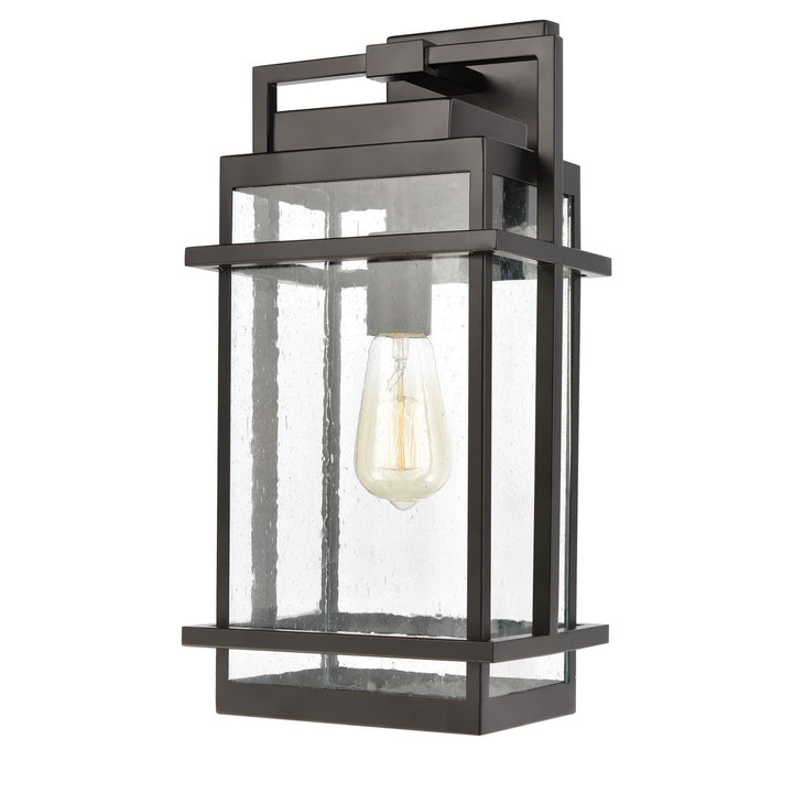Elk Lighting 46761/1  Breckenridge Outdoor Matte Black