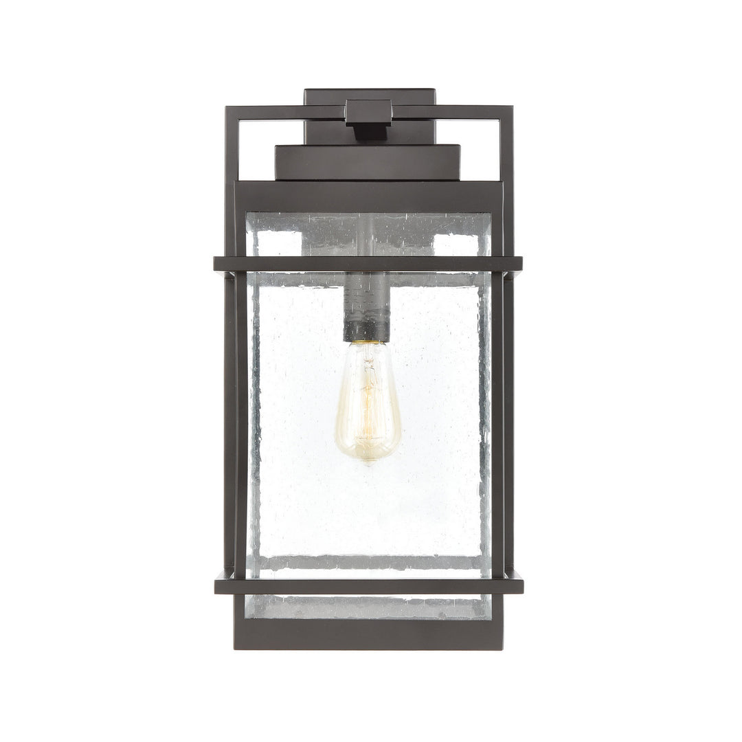 Elk Lighting 46762/1  Breckenridge Outdoor Matte Black