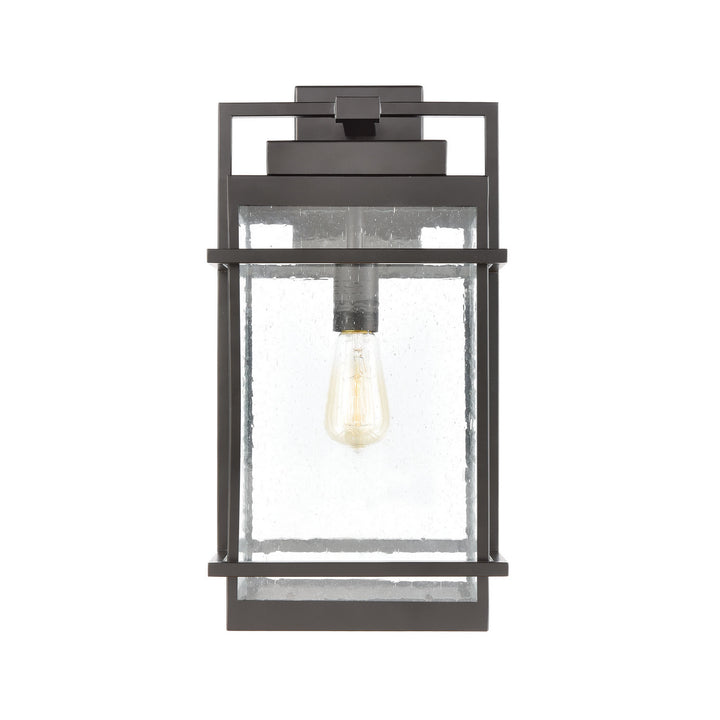 Elk Lighting 46762/1  Breckenridge Outdoor Matte Black