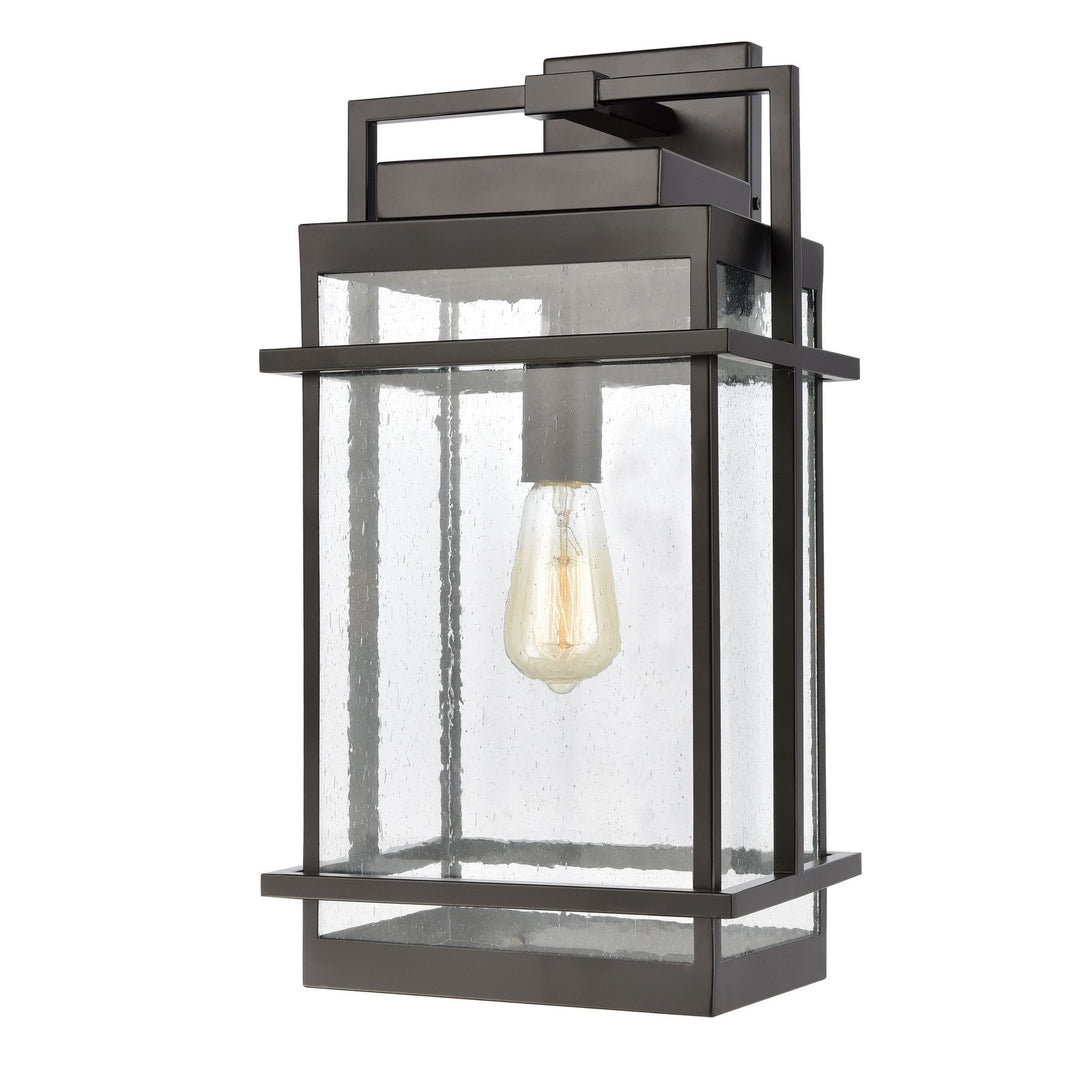 Elk Lighting 46762/1  Breckenridge Outdoor Matte Black