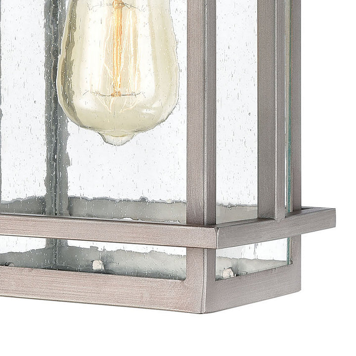 Elk Lighting 46770/1  Breckenridge Outdoor Weathered Zinc