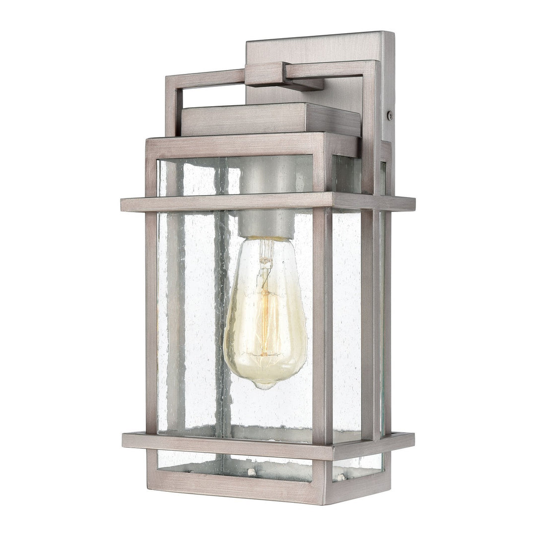 Elk Lighting 46770/1  Breckenridge Outdoor Weathered Zinc