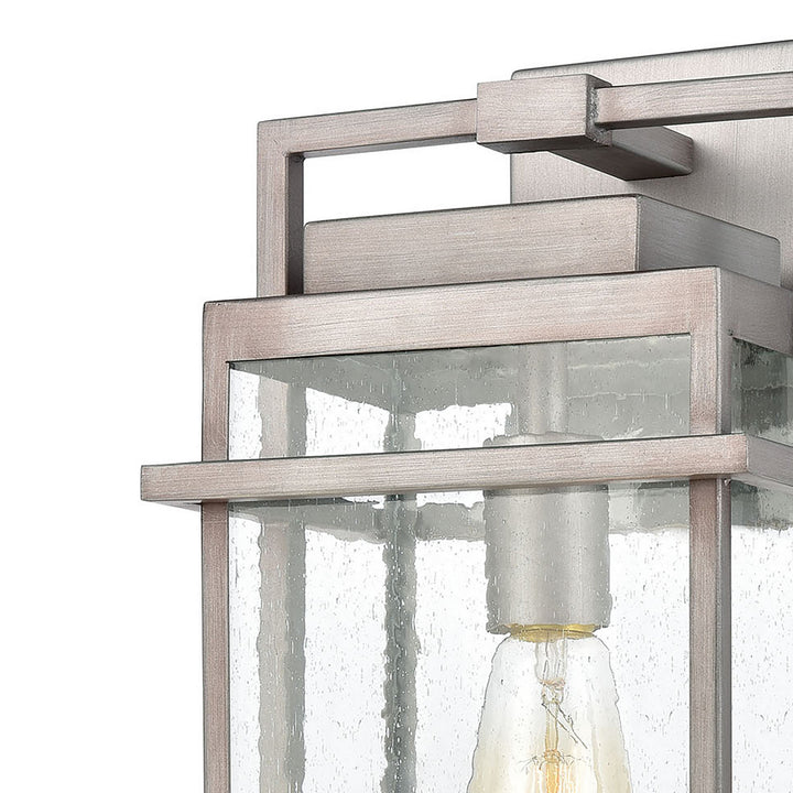 Elk Lighting 46771/1  Breckenridge Outdoor Weathered Zinc