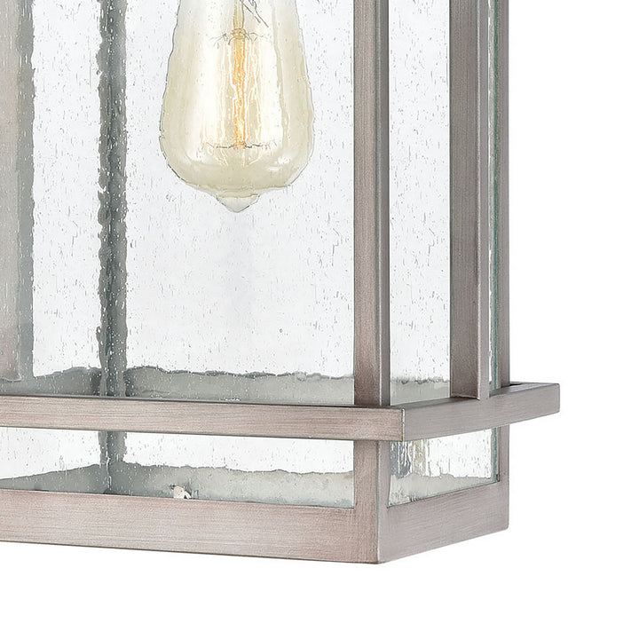 Elk Lighting 46771/1  Breckenridge Outdoor Weathered Zinc