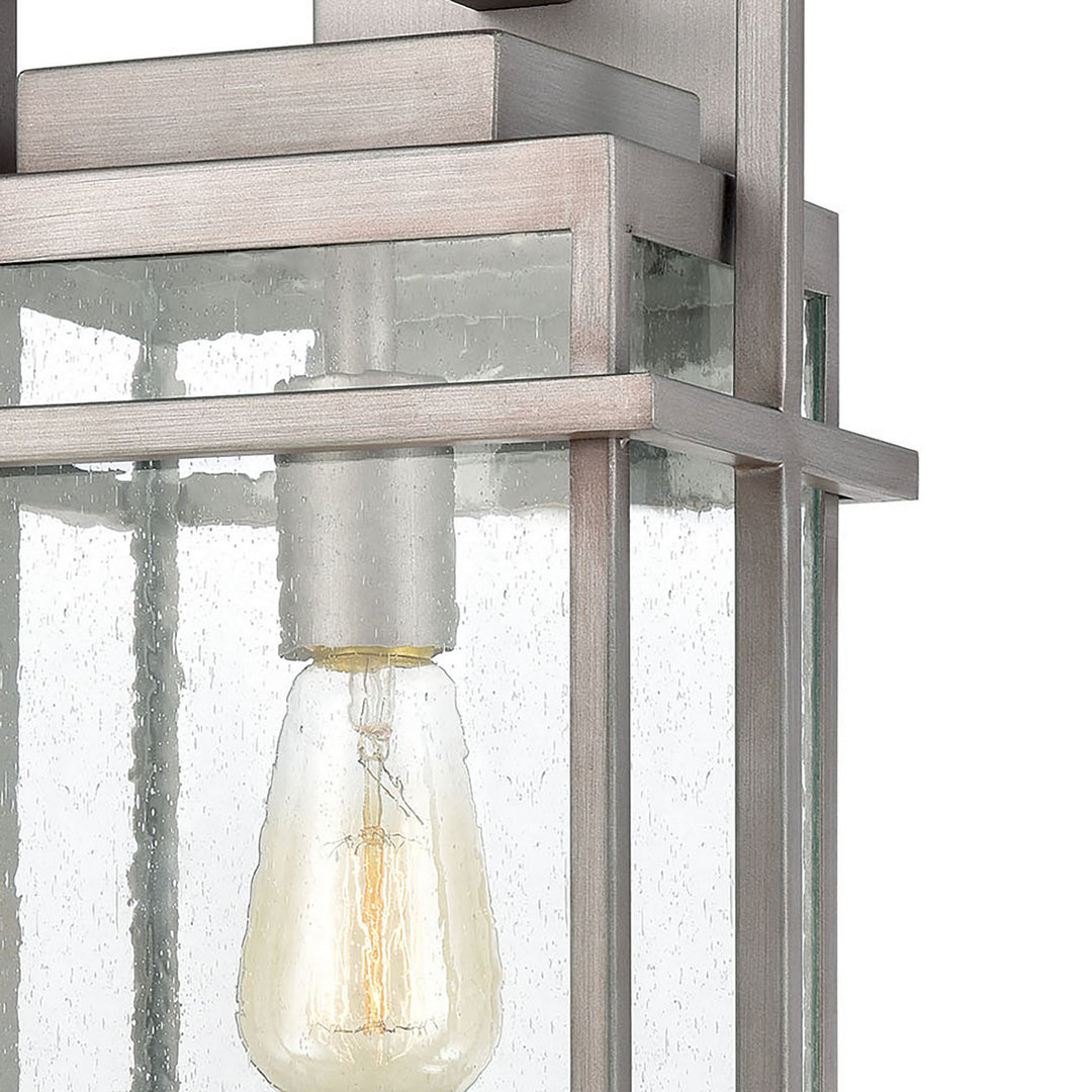 Elk Lighting 46771/1  Breckenridge Outdoor Weathered Zinc