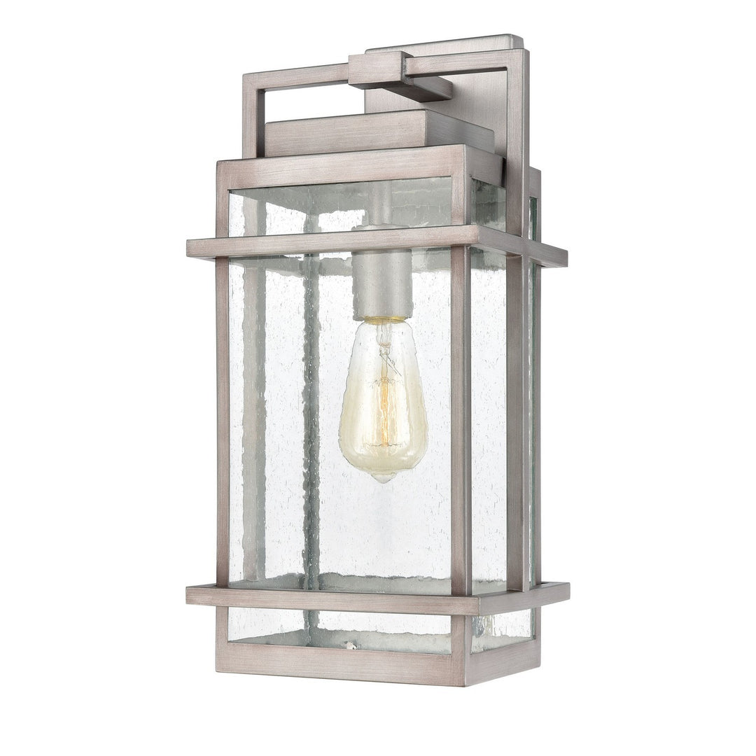 Elk Lighting 46771/1  Breckenridge Outdoor Weathered Zinc