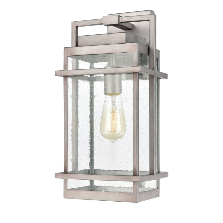 Elk Lighting 46771/1  Breckenridge Outdoor Weathered Zinc