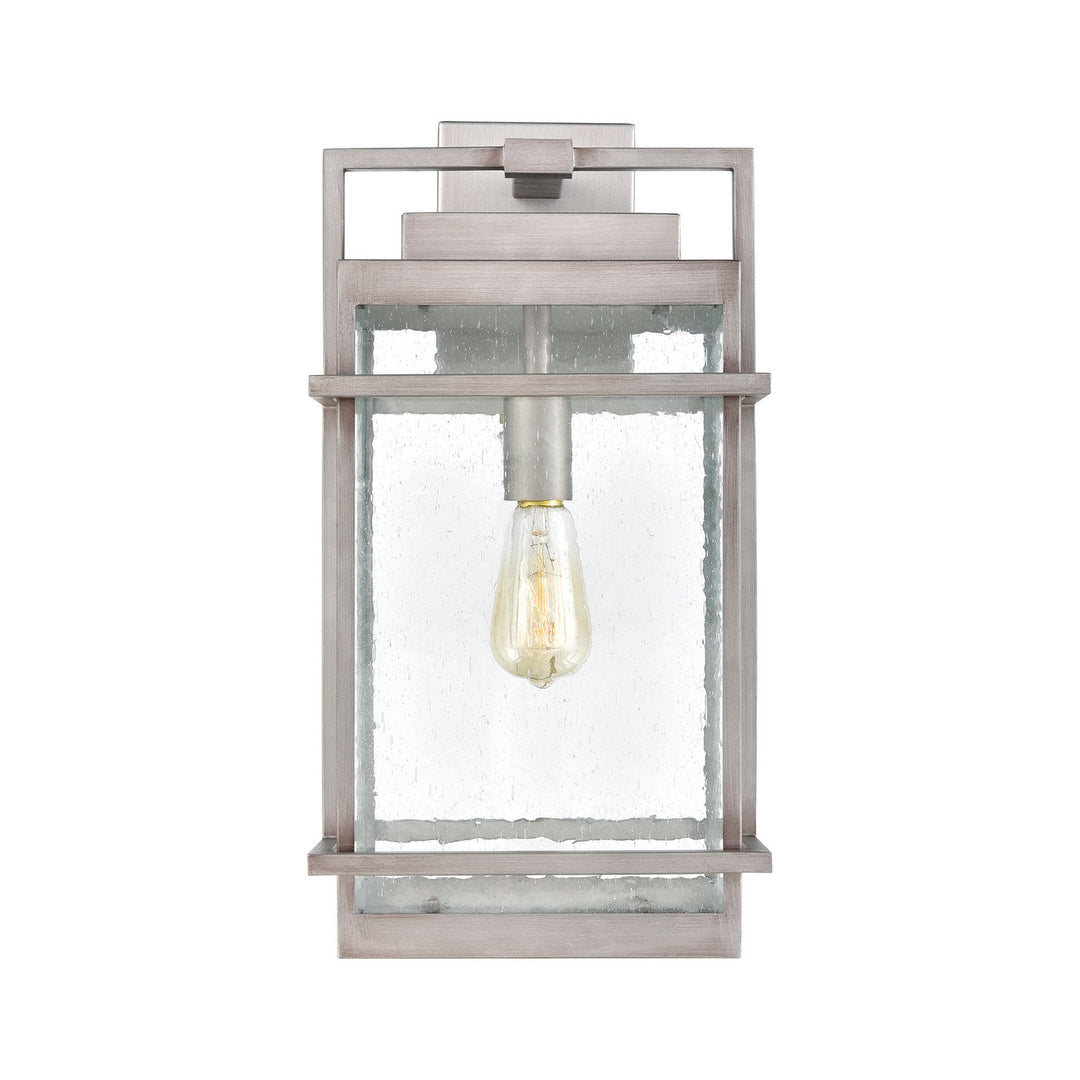 Elk Lighting 46772/1  Breckenridge Outdoor Weathered Zinc