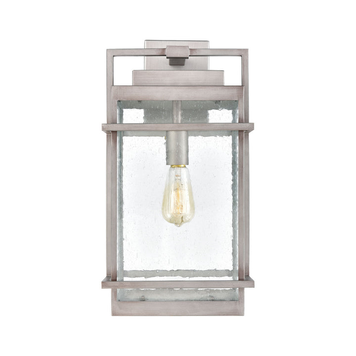 Elk Lighting 46772/1  Breckenridge Outdoor Weathered Zinc