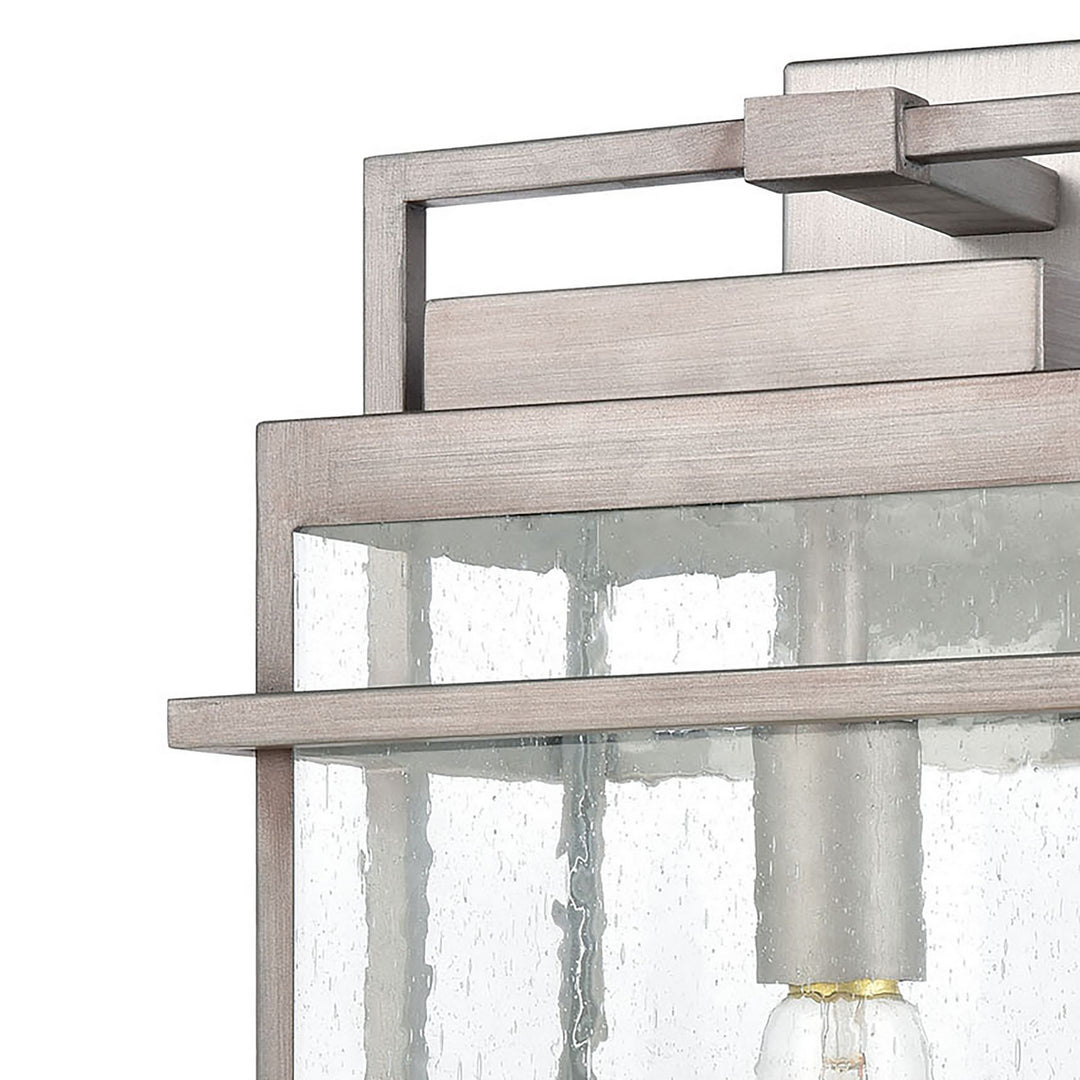 Elk Lighting 46772/1  Breckenridge Outdoor Weathered Zinc