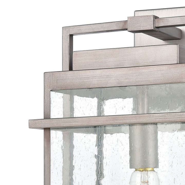 Elk Lighting 46772/1  Breckenridge Outdoor Weathered Zinc