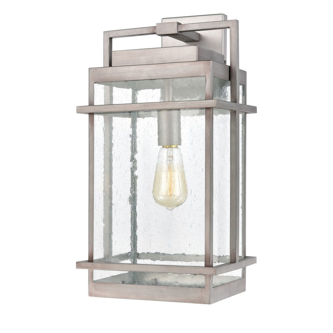 Elk Lighting 46772/1  Breckenridge Outdoor Weathered Zinc