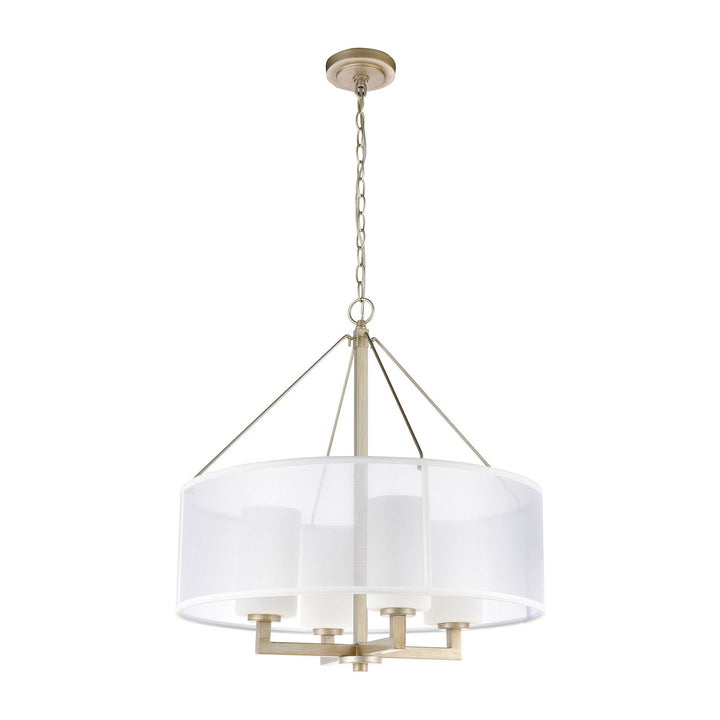 Elk Diffusion 57037/4 Pendant Light - Aged Silver