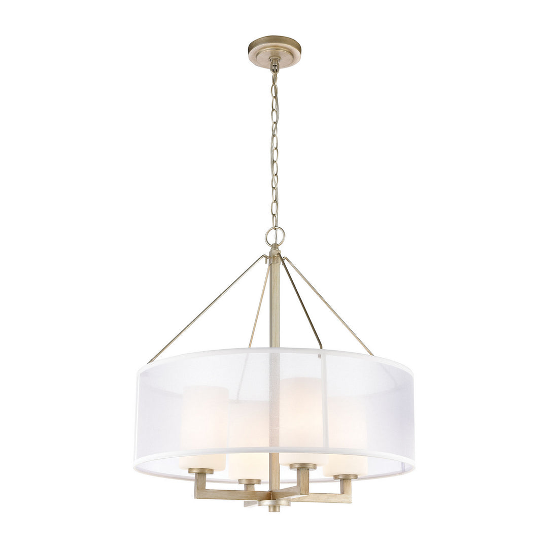 Elk Diffusion 57037/4 Pendant Light - Aged Silver