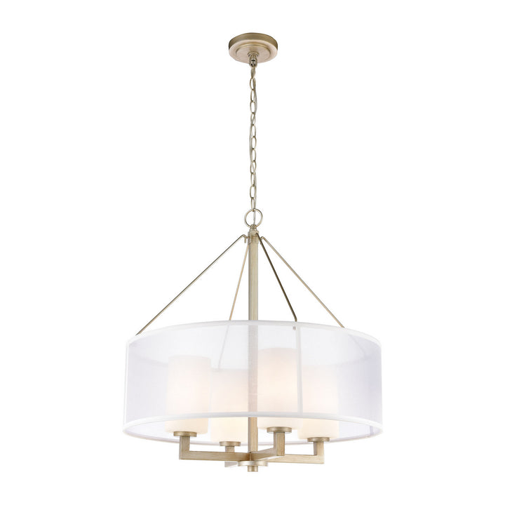 Elk Diffusion 57037/4 Pendant Light - Aged Silver