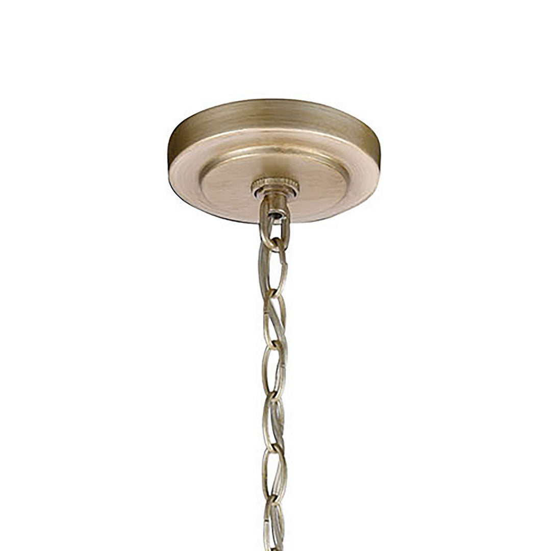 Elk Diffusion 57039/4 Chandelier Light - Aged Silver