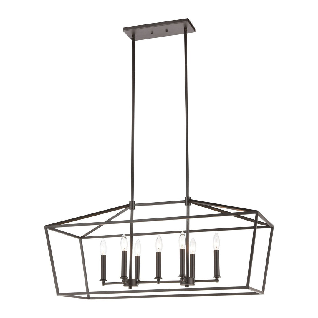 Elk Fairfax 57217/7 Pendant Light - Oil Rubbed Bronze