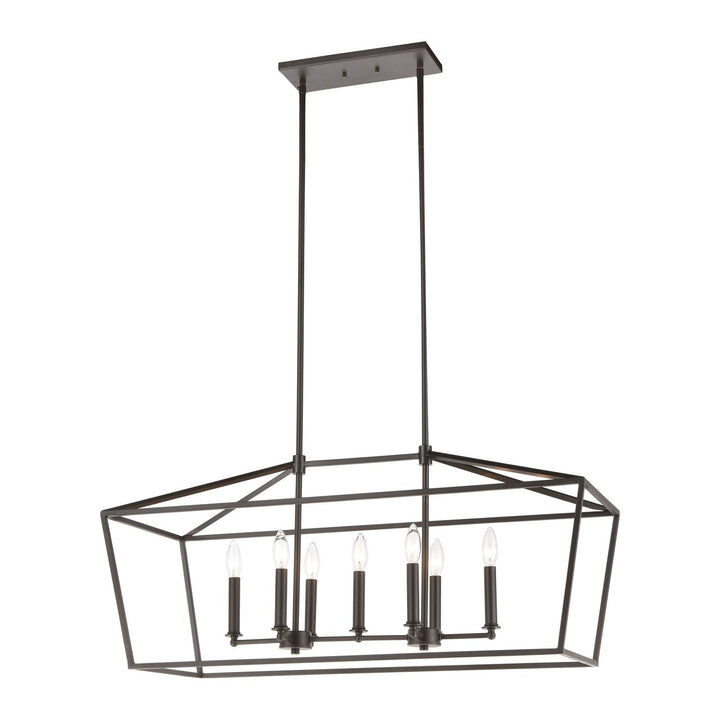 Elk Fairfax 57217/7 Pendant Light - Oil Rubbed Bronze