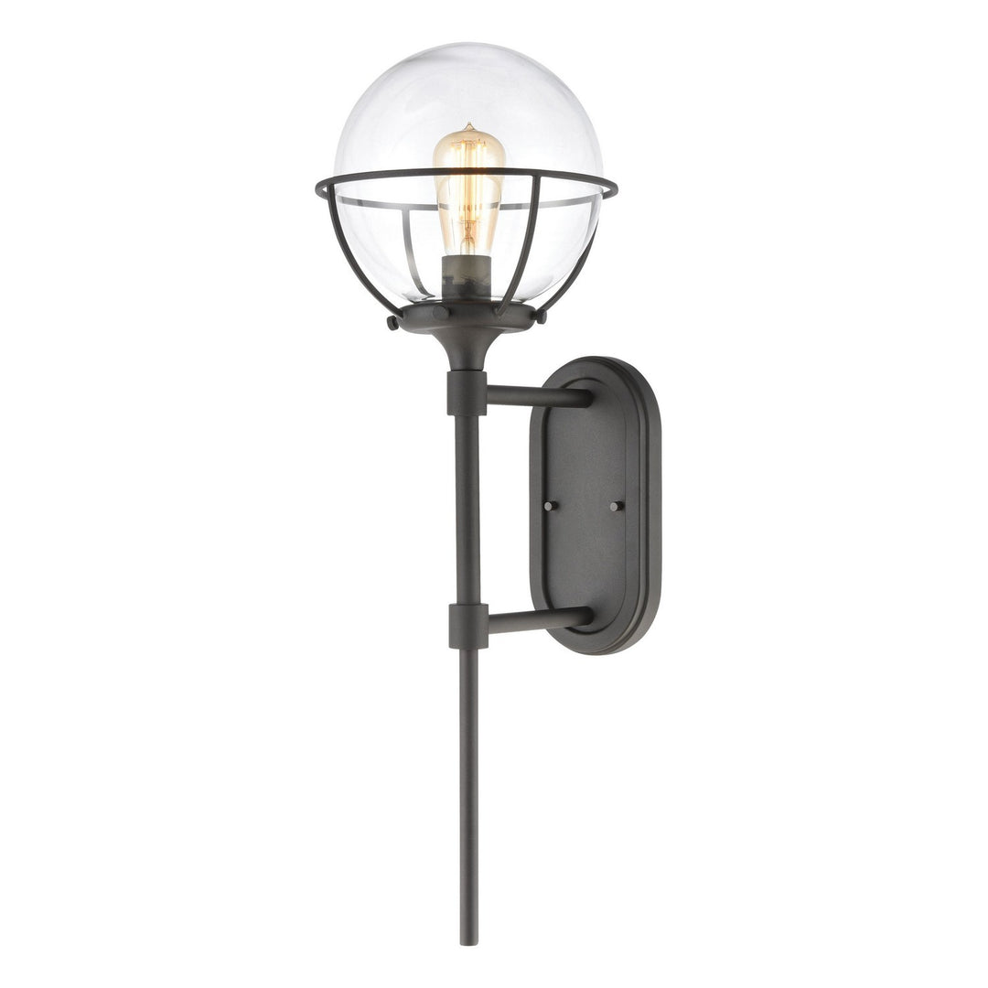 Elk Lighting 57291/1 Modern Girard Outdoor Charcoal