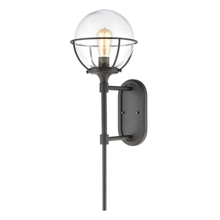 Elk Lighting 57291/1 Modern Girard Outdoor Charcoal