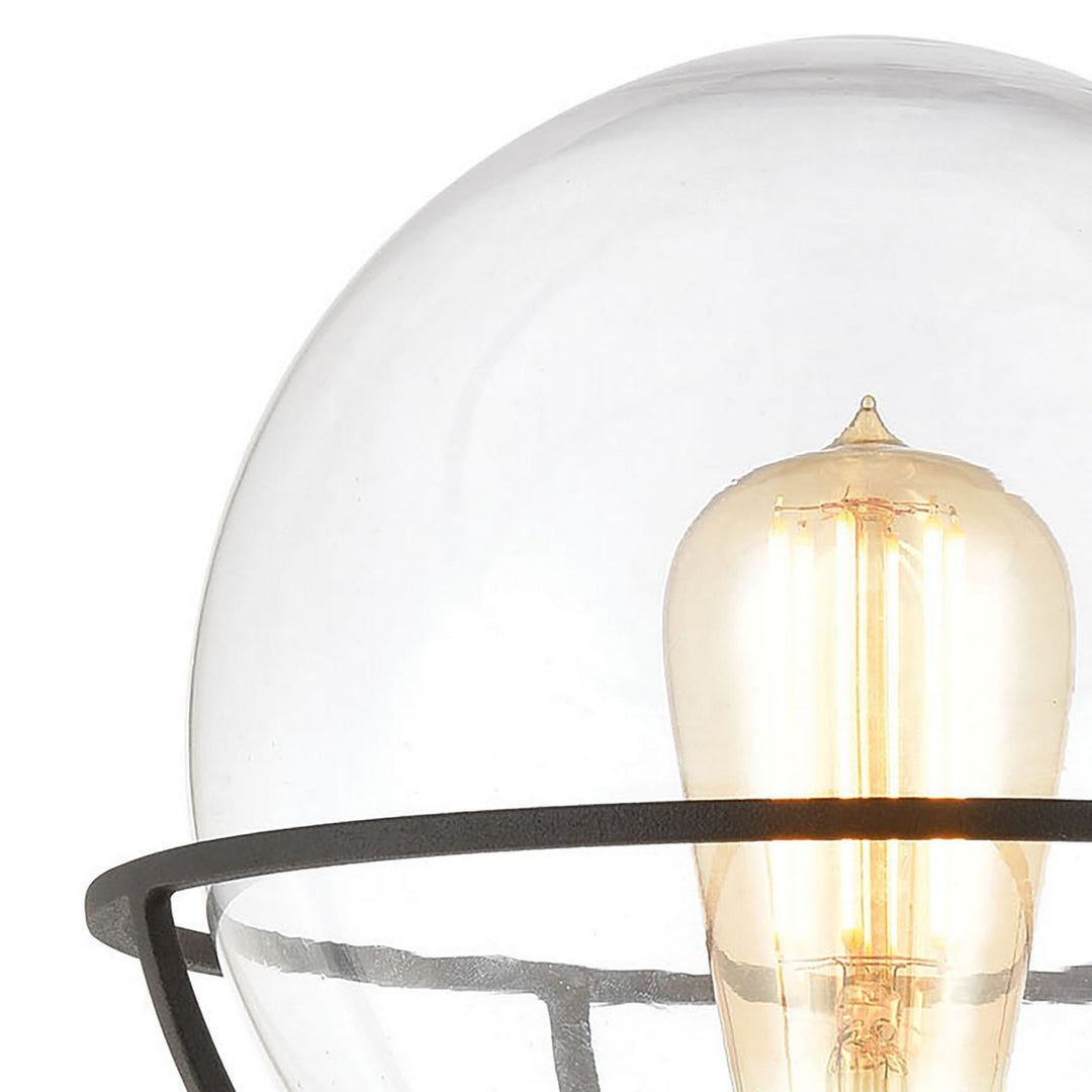 Elk Lighting 57293/1 Modern Girard Outdoor Charcoal