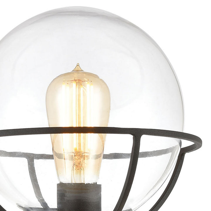 Elk Lighting 57293/1 Modern Girard Outdoor Charcoal