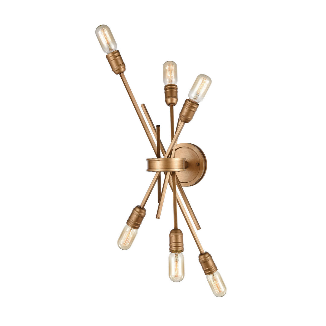 Elk Xenia 66908/6 Wall Sconce Light - Matte Gold