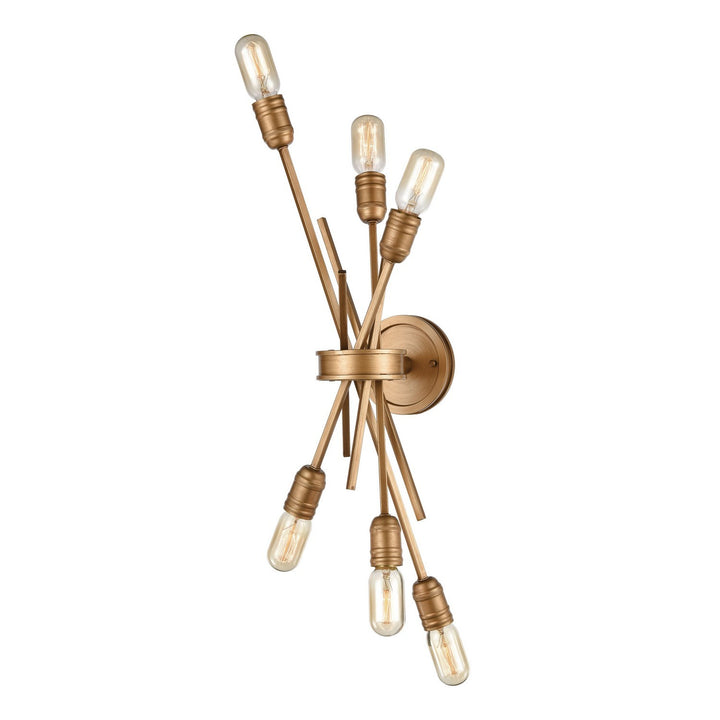 Elk Xenia 66908/6 Wall Sconce Light - Matte Gold