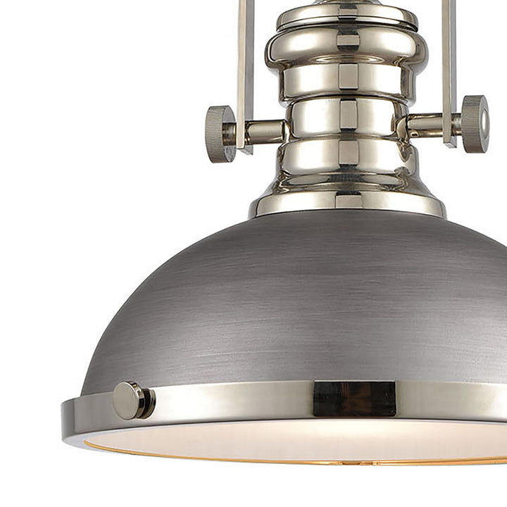 Elk Chadwick 67235-1 Pendant Light - Weathered Zinc