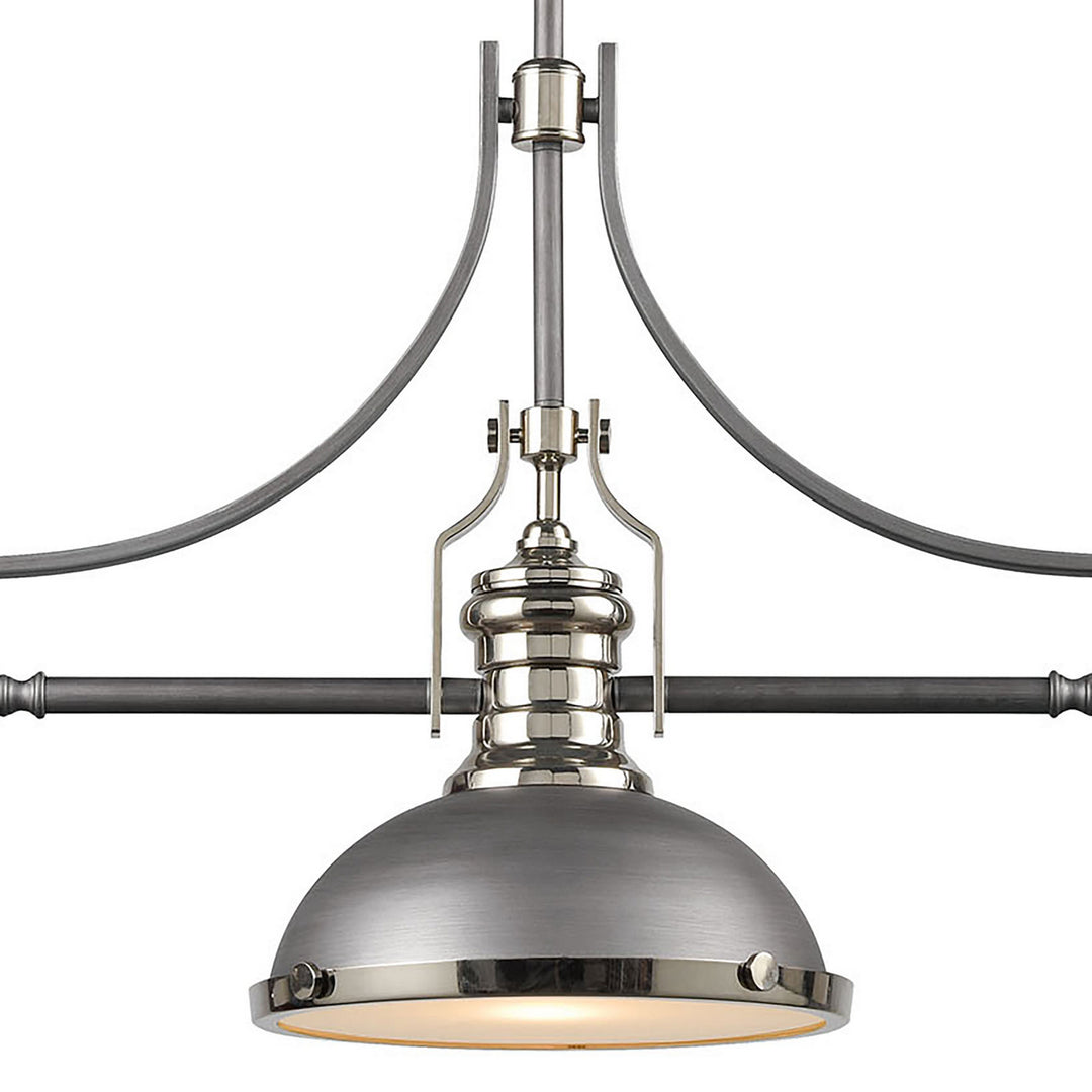 Elk Chadwick 67237-3 Pendant Light - Weathered Zinc